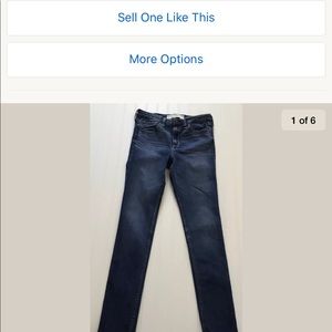 Abercrombie and Fitch jeans